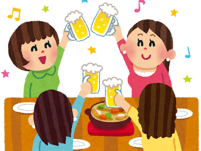 女子会♪