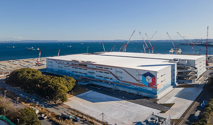 【物流倉庫】 PCaPC造 延床面積 59,100㎡